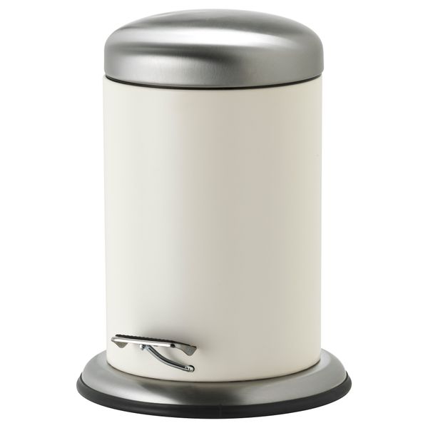 Ведро с откидной крышкой МЬЁСА, белый (3 л) - фото 1