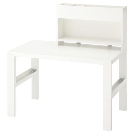 Стол с дополнительным модулем , белый 96x58 см IKEA PÅHL ПОЛЬ 592.784.25