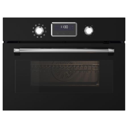 Духовой шкаф с функцией СВЧ, черный IKEA SMAKSAK СМАКСАК 704.119.13