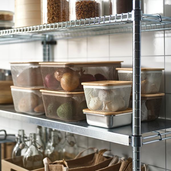 IKEA 365+ Корзина для продуктов с крышкой - фото 3