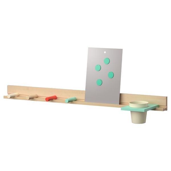 Планка 118/контейнер/магнитная доска доска/4 крючка 25мм ИКЕА ПС 2014 - фото 1