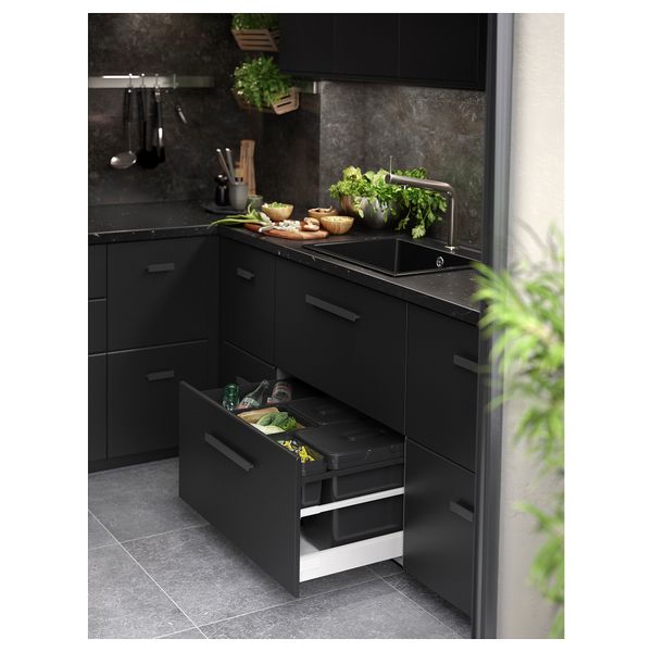 Столешница, черный под мрамор, ламинат, 246x3.8 см IKEA SÄLJAN СЭЛЬЯН 003.356.87 - фото 11