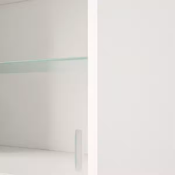 KNOXHULT Навесной шкаф с рздвжн дверц - белый 120x29x37.5 см - фото 3