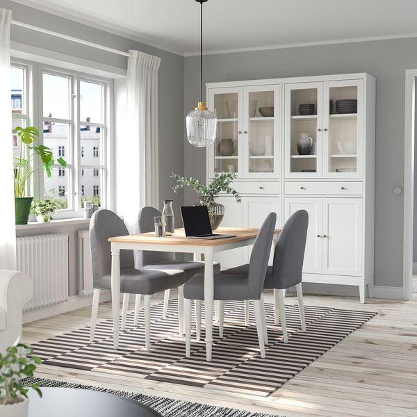 Стол и 4 стула, 130x80 cm IKEA DANDERYD ДАНДЭРЮД, DANDERYD ДАНДЭРЮД 894.839.43 - схема-чертеж с размерами