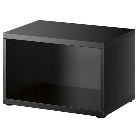 Каркас, черно-коричневый 60x40x38 см IKEA BESTÅ БЕСТО 602.993.42