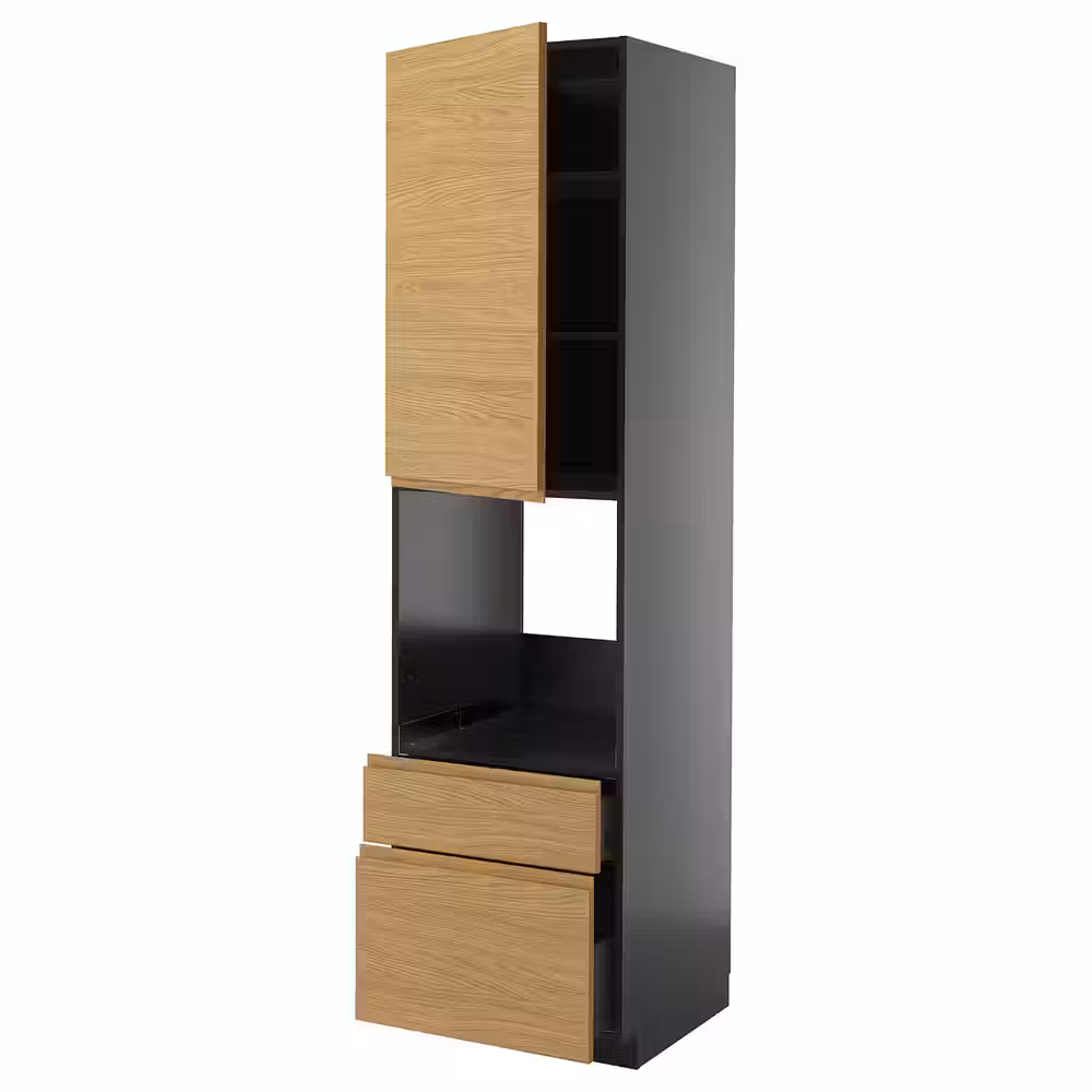 METOD / KNIVSHULT Выс шк д/дхвк+двр/2фрнт/1срд/1вс ящ - фото 1