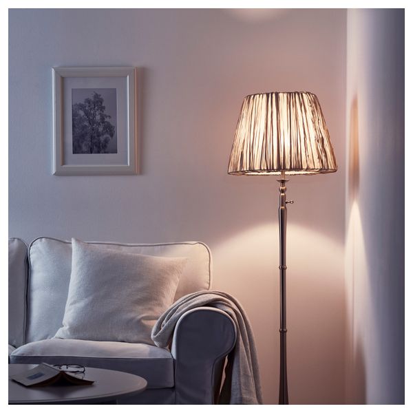 Абажур ХЕМСТА, бежевый - схема-чертеж с размерами