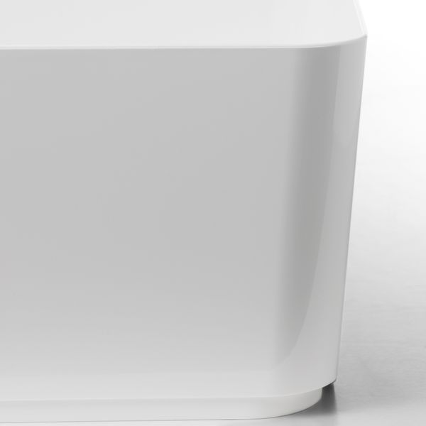 Контейнер для сортировки мусора, белый, 8 л IKEA PLUGGIS 402.347.09 - схема-чертеж с размерами