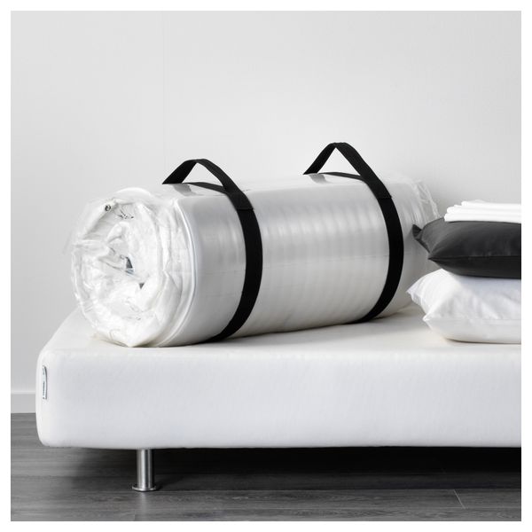 Матрас, пенополиуретан с эффект памяти МАТРАНД, жесткий, белый - схема-чертеж с размерами