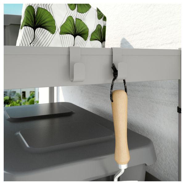 Стеллаж для дома/сада ХИНДЭ, серый (78x82 см) - фото 5