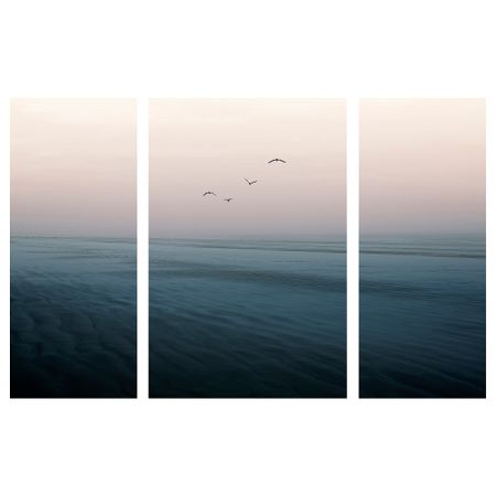 Картина, 3 шт, 182x118 см, Полет IKEA PJÄTTERYD ПЬЕТТЕРИД 405.180.48