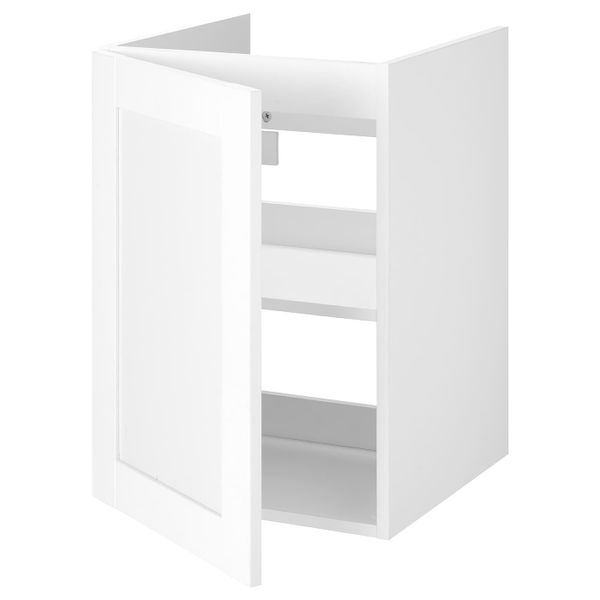 Шкаф под раковину с 1 дверцей, Йельсен белый 40x40x60 см IKEA FISKÅN ФИСКОН 504.993.70 - фото 2