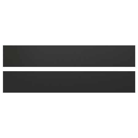 NICKEBO Фронтальная панель ящика - матовая поверхность антрацит 60x10 см