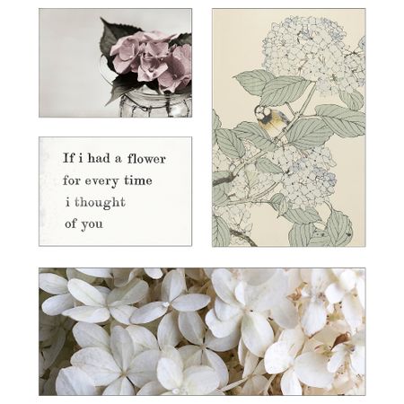 Набор картин, 4 шт., 78x92 см, Цветок для тебя IKEA PJÄTTERYD ПЬЕТТЕРИД 305.277.41