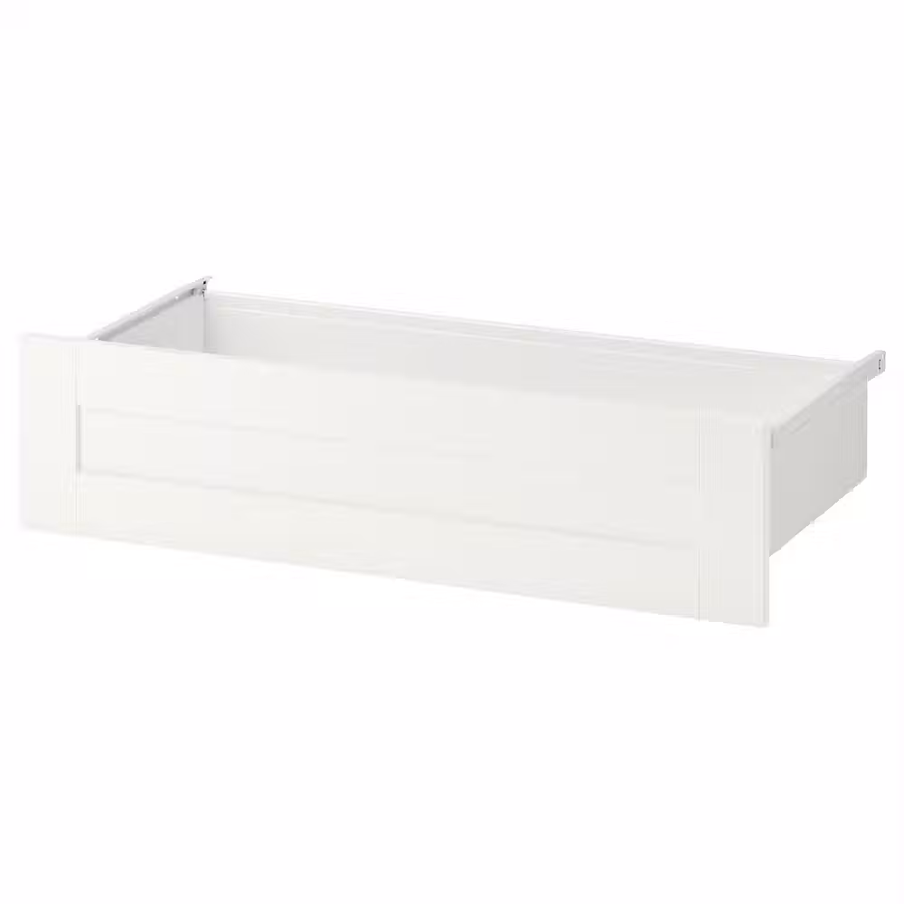 SANNIDAL Ящик - белый/белый 80x42x20 см - фото 1