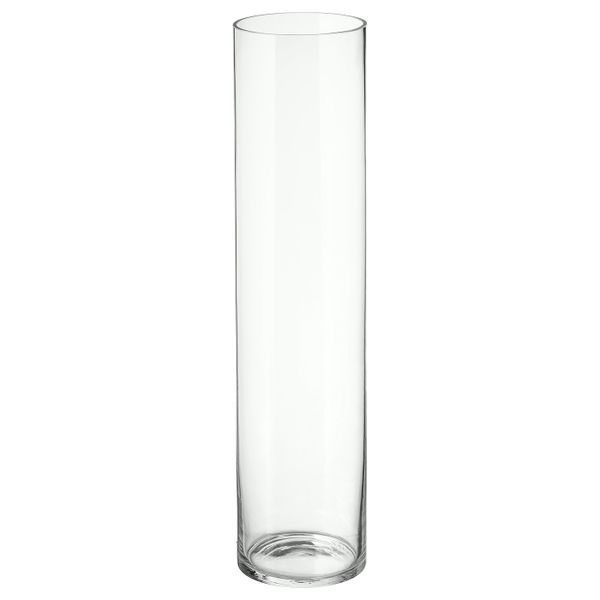 Ваза, прозрачное стекло 68 см IKEA CYLINDER ЦИЛИНДР 703.775.13 - фото 1