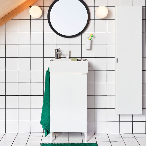 IKEA в интерьере ванной