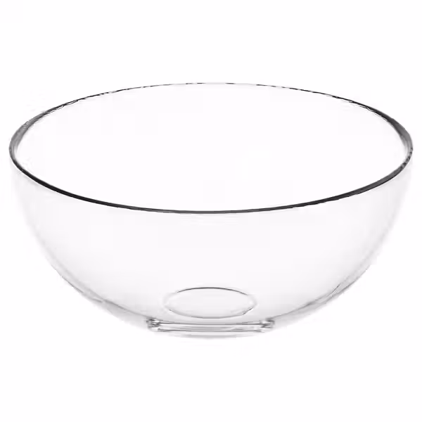 BLANDA Миска сервировочная - прозрачное стекло 20 см - фото 1