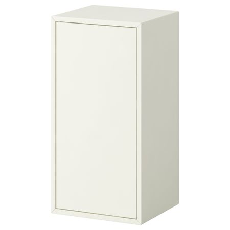 Навесной шкаф с 1 дверцей ВЭЛЬЕ, белый (35x68 см)