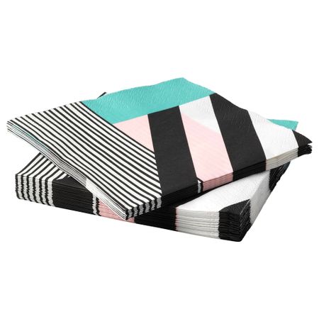 Салфетка бумажная ХЕММАСТАДД, разноцветный (33x33 см)