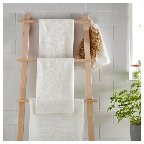 Банное полотенце, белый, 70x140 см IKEA ГЭРЕН 603.704.18 - фото 3