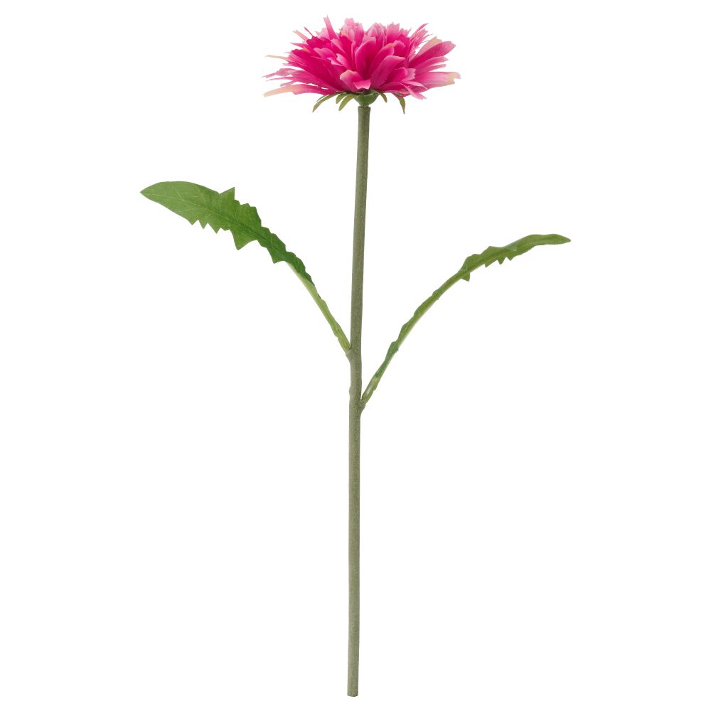 Цветок искусственный СМИККА, Одуванчик, темно-розовый (30 см) - фото 1