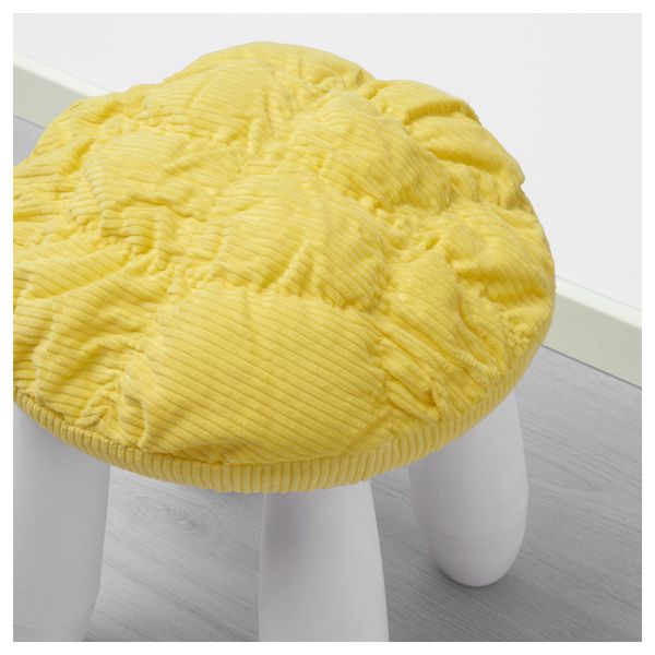 Чехол для табурета СТИККАТ, желтый - схема-чертеж с размерами