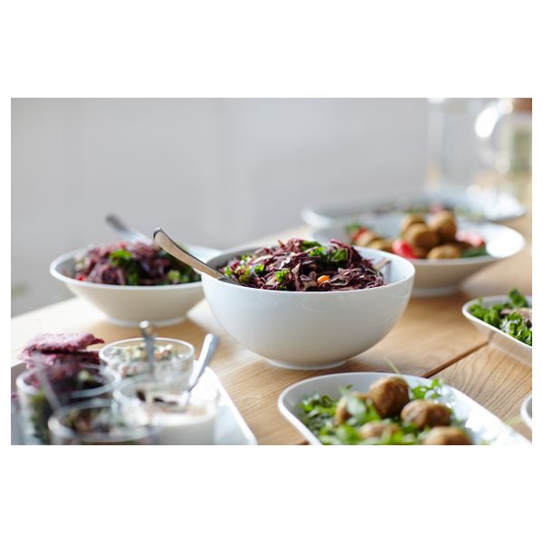 Миска, с округлыми стенками белый 22 см IKEA IKEA 365+ ИКЕА/365+ 803.725.72 - фото 5