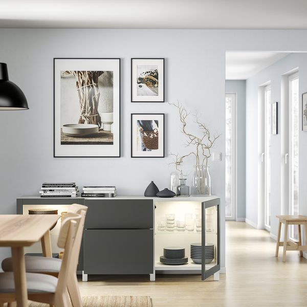 IKEA, дополнительный ракурс - схема-чертеж с размерами