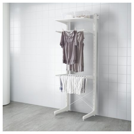 Стойка, ножка, сушилка АЛЬГОТ, белый (70x67x194 см)
