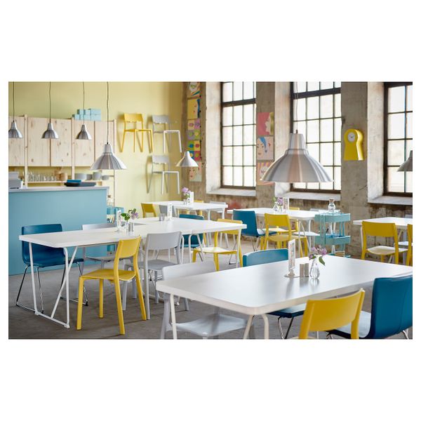 Стул, желтый IKEA JANINGE ЯН-ИНГЕ 803.609.08 - фото 3