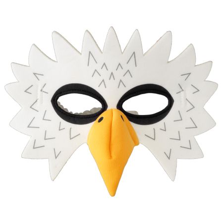 Маска орла ЛАТТО, белый