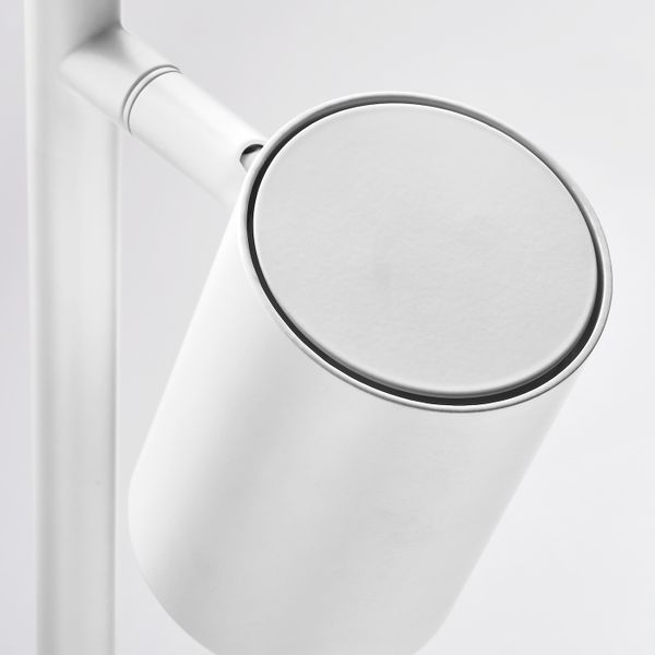 Светильник напольный с 3 лампами, белый IKEA NYMÅNE НИМОНЕ 304.554.90 - схема-чертеж с размерами