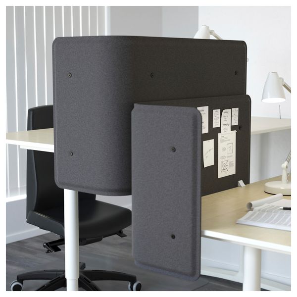 Экран для письменного стола БЕКАНТ, серый - фото 3