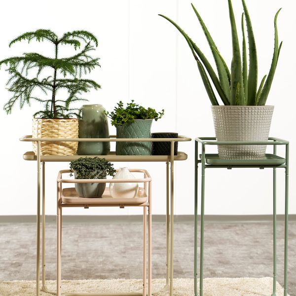 Пьедестал для цветов, для дома, улицы розовый 54 см IKEA KRYDDPEPPAR КРЮДДПЕППАР 804.219.59 - фото 8