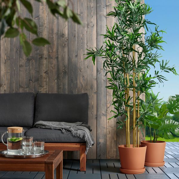 Горшок цветочный с поддоном IKEA BRUNBÄR БРУНБЭР 705.607.43 - фото 3