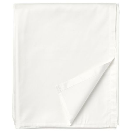 Простыня, белый 150x260 см IKEA NATTJASMIN НАТТЭСМИН 403.512.51