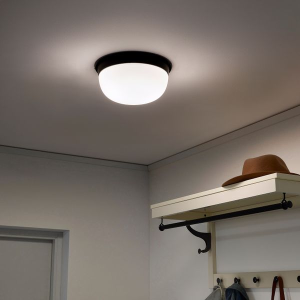 Люстра/бра, черный 25 см IKEA SKURUP СКУРУП 003.636.99 - фото 2