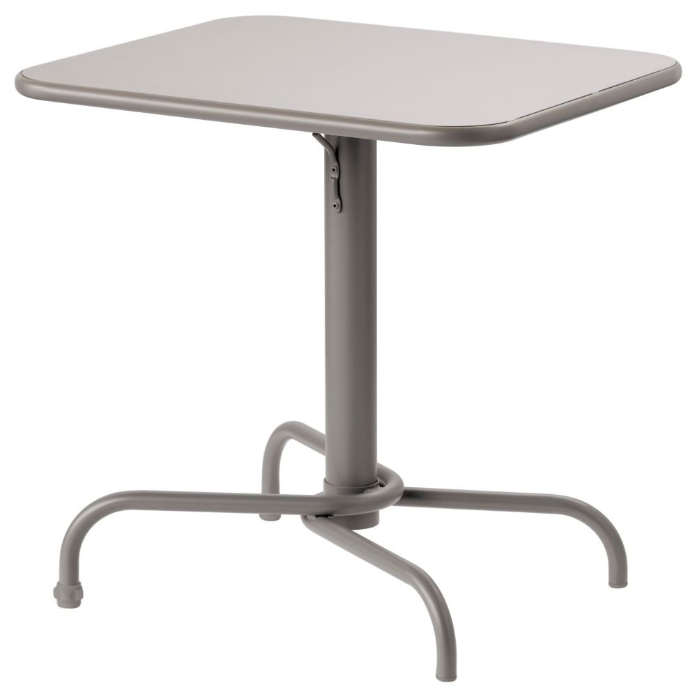 Садовый стол ТУНХОЛЬМЕН, серый (58x69 см) - фото 1