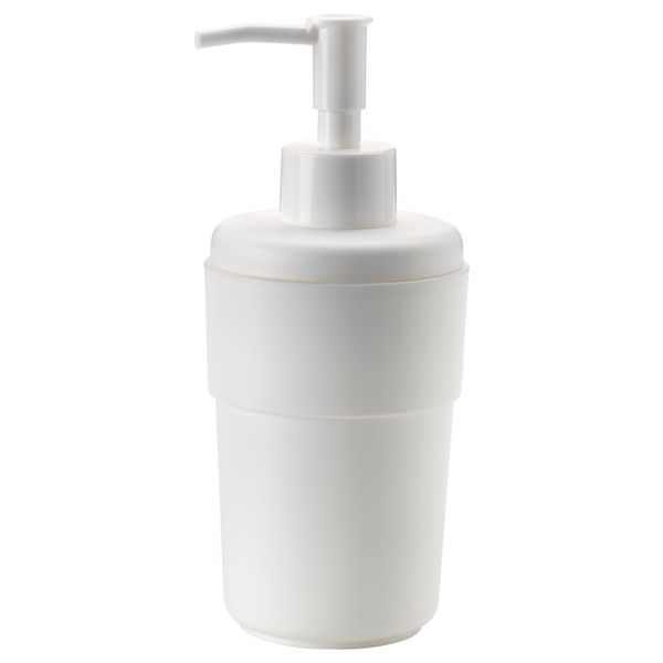 Дозатор для жидкого мыла ЭНУДДЭН, белый - фото 1