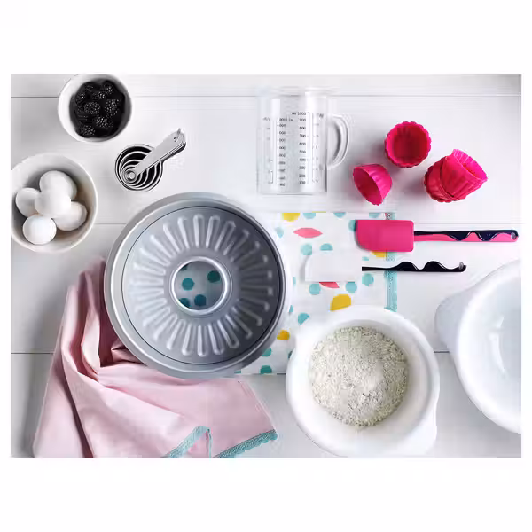 VISPAD Набор мисок для взбивания,2 штуки - белый - схема-чертеж с размерами