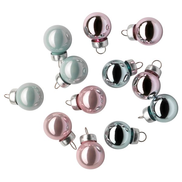 Украшение, шар ВИНТЕР 2015, разные пастельные цвета (2 см) - схема-чертеж с размерами