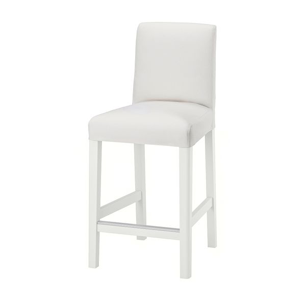 Стул барный, 62 см, белый, Inseros белый IKEA BERGMUND БЕРГМУНД 893.846.98 - фото 1