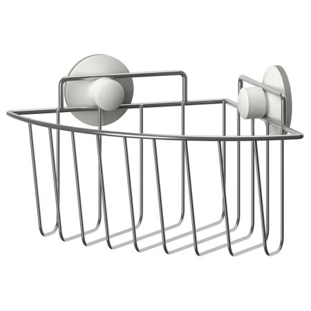 Угловая корзина для душа ИММЕЛЬН, оцинкованный