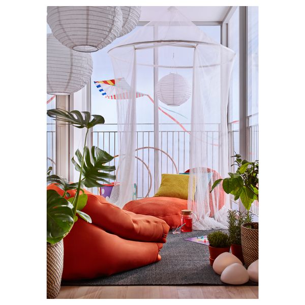 Пуф-мешок для дома/сада БУССЭН, оранжевый - фото 4