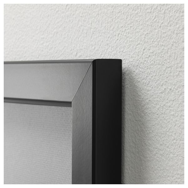 Картина с рамой БЬЁРКСТА, Озеро, черный (200x140 см) - схема-чертеж с размерами