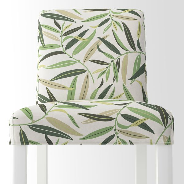 Стул барный, белый, Fågelfors разноцветный, 62 см IKEA BERGMUND БЕРГМУНД 593.997.57 - фото 5