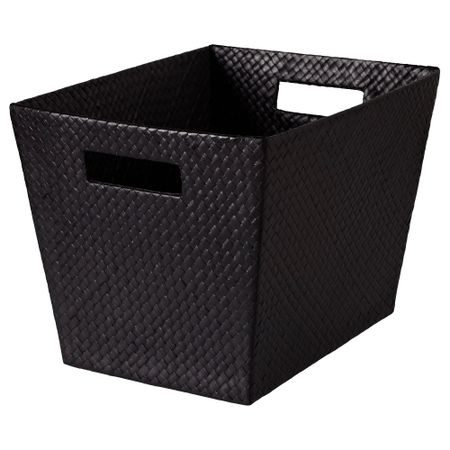 Корзина БЛАДИС, черный (27x35x25 см)