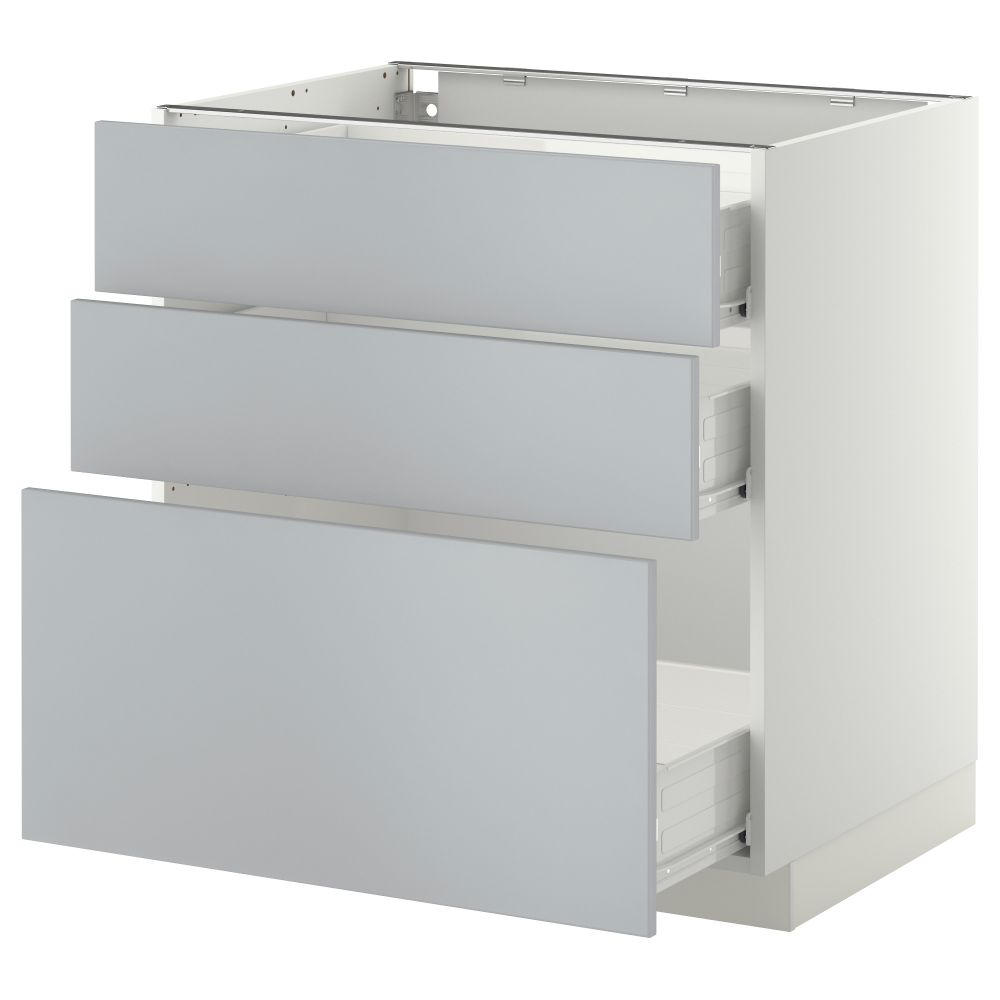 IKEA, вид спереди - схема-чертеж с размерами