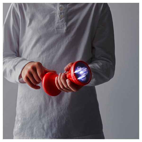 Светодиодный фонарь ручной привод ЮСА - схема-чертеж с размерами